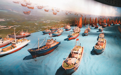 舟山博物馆感受动人的渔风民俗
